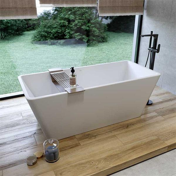 Cada Freestanding, Cersanit, Crea, dreptunghiulara, alb - 2 | YEO