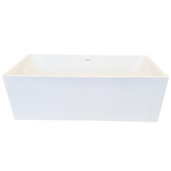 Cada freestanding, Hatria, Roma, dreptunghiulara, cu instalatie - 2 | YEO