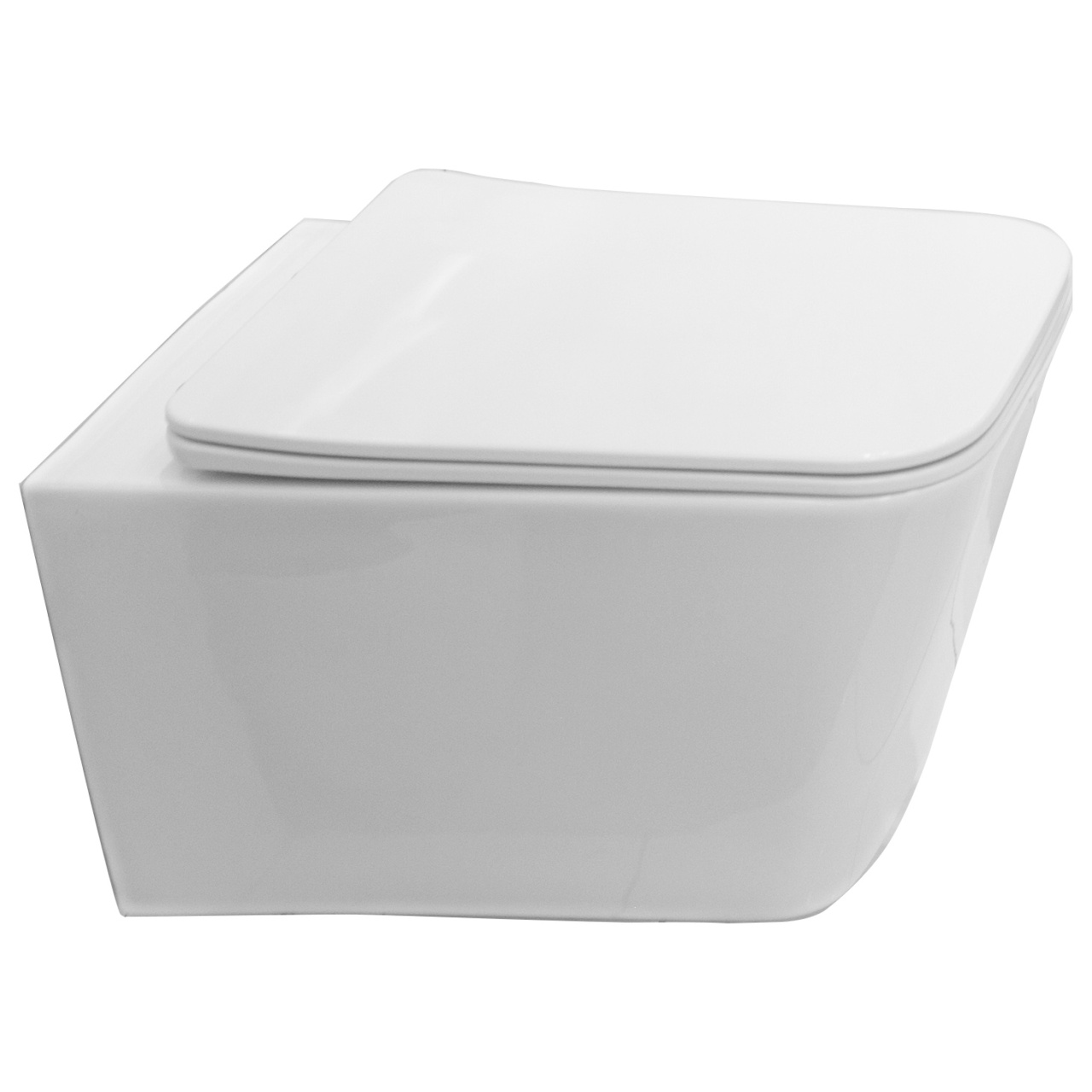 Capac WC Fluminia, Paris, Slim, Soft Close, Quick Release, alb - 2 | YEO