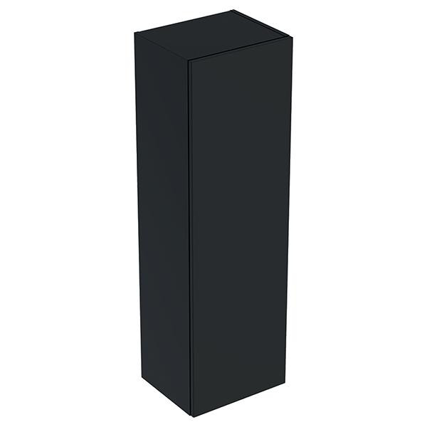 Dulap inalt suspendat, Geberit, Smyle Square, 118 cm, lava mat