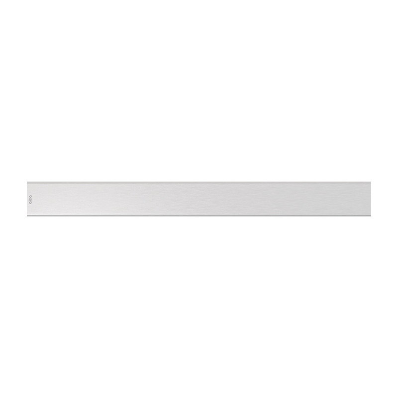 Grătar plin pentru rigolă, Alcadrain, Design, 65 cm, crom mat