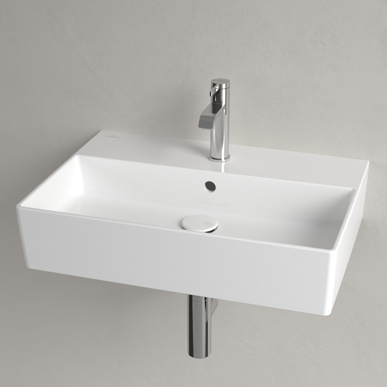 Lavoar pe blat Villeroy & Boch, Memento 2.0, alb - 2 | YEO