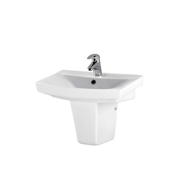 Lavoar suspendat Cersanit, Carina, 55 cm, alb - 2 | YEO