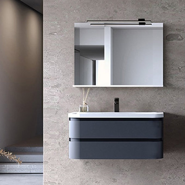 Oglindă simplă, Kolpasan, Sava 120 cm, dreptunghiulară - 2 | YEO