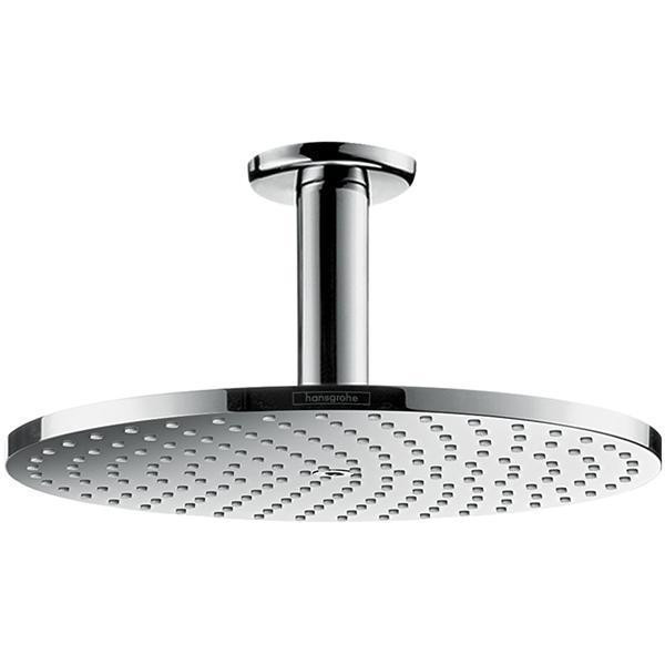 Palarie de dus fix cu brat Hansgrohe, Raindance S, montaj pe tavan, crom