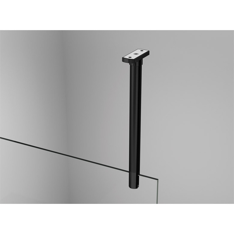 Paravan de dus Walk In SanSwiss, Easy, 120 x 200 cm, profil negru mat - 3 | YEO