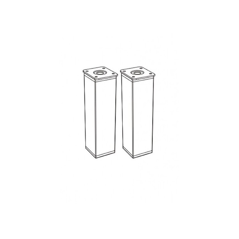 Set 2 picioare, Kolo, pentru mobilierul Twins, crom - 1 | YEO