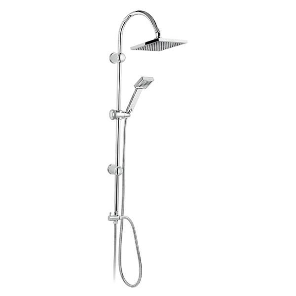 Set de dus, Ferro, Squerto, cu palarie si para de dus, crom