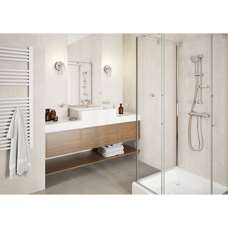 Set de duș, Ferro, Tutti, bară, suport culisant, furtun, crom, N340 - 1 | YEO