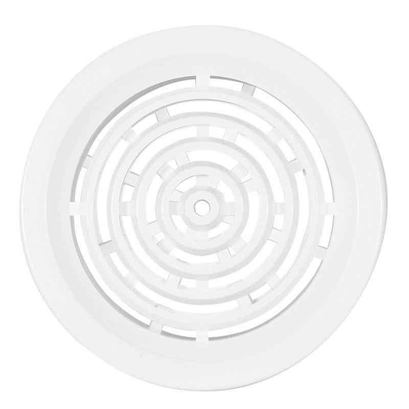 Set de ramă aerisire, Haco, 5 cm, alb