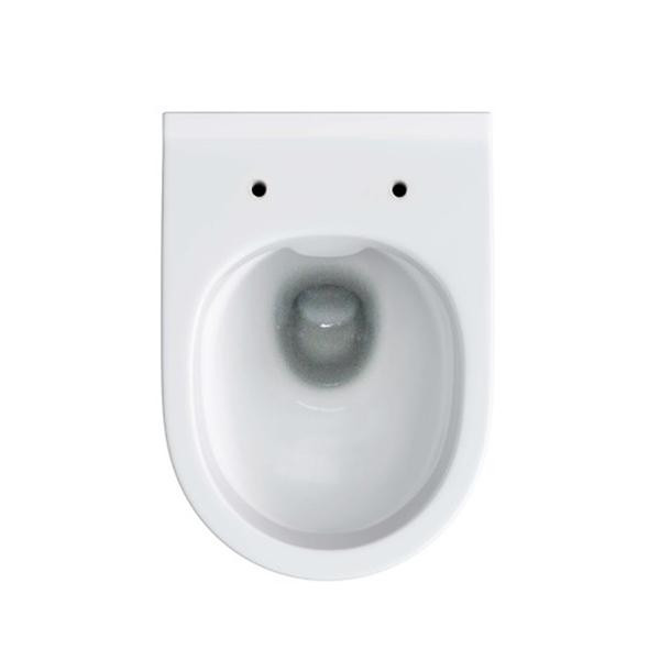 Set vas WC suspendat, Cersanit, Zen, rimless, cu capac soft close, alb - 2 | YEO