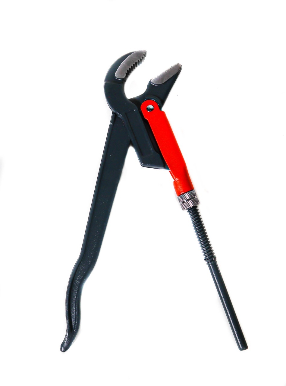 Cleste tevi mops BERVAS B0655, marime nominala 1 inch, lungime 320 mm, falci la 45 grade, dinti tratati prin inductie, pentru instalatii compatibile