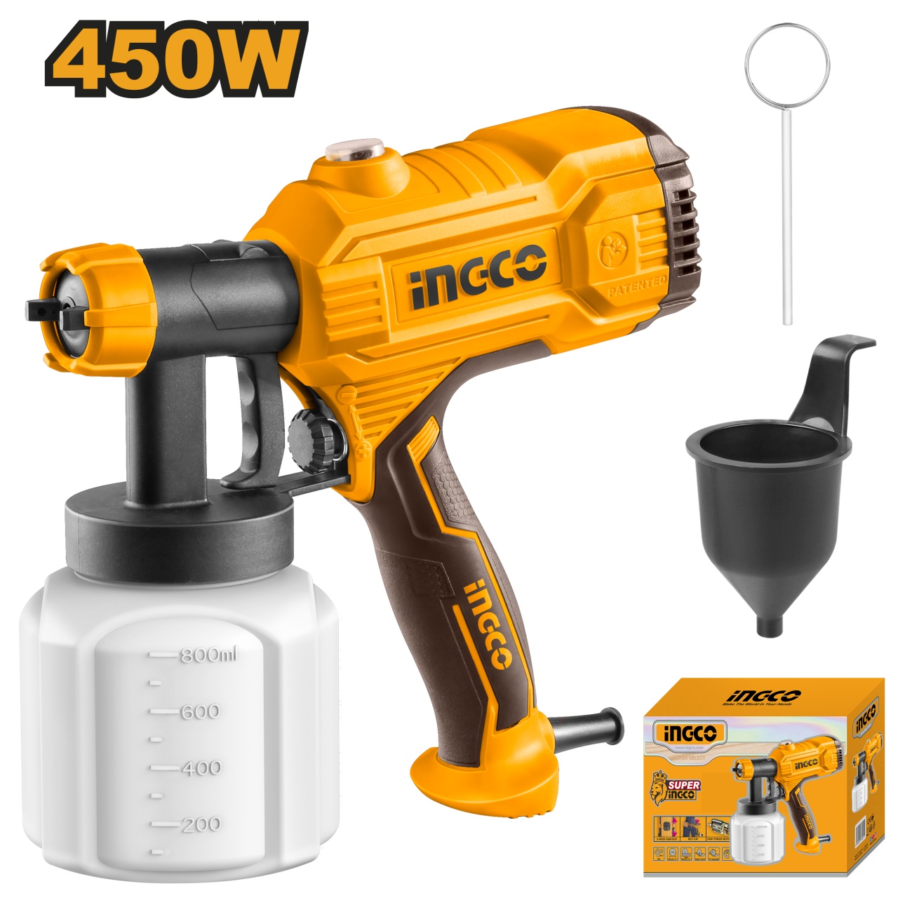 Pistol Electric Vopsit 450W INGCO SPG3508