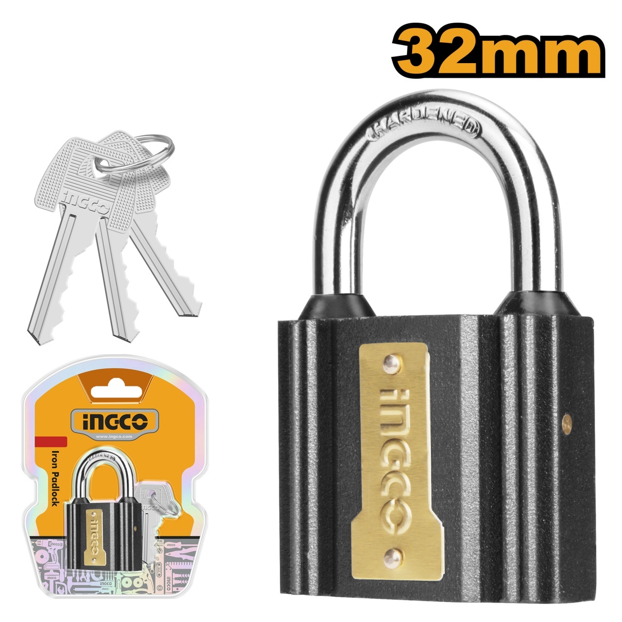Lacat 50mm cu Protectie Impermeabila INGCO DIPL0501