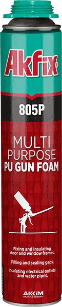 Spuma Montaj Pistol Akfix 805P profesionala 750 ml