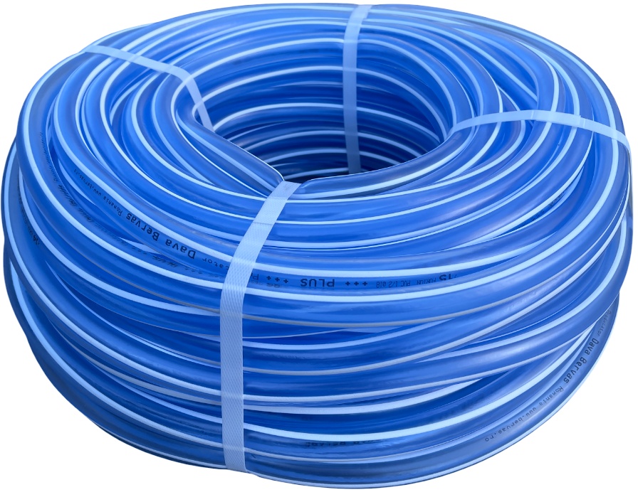 Furtun Transparent PVC PLUS 1" 50m