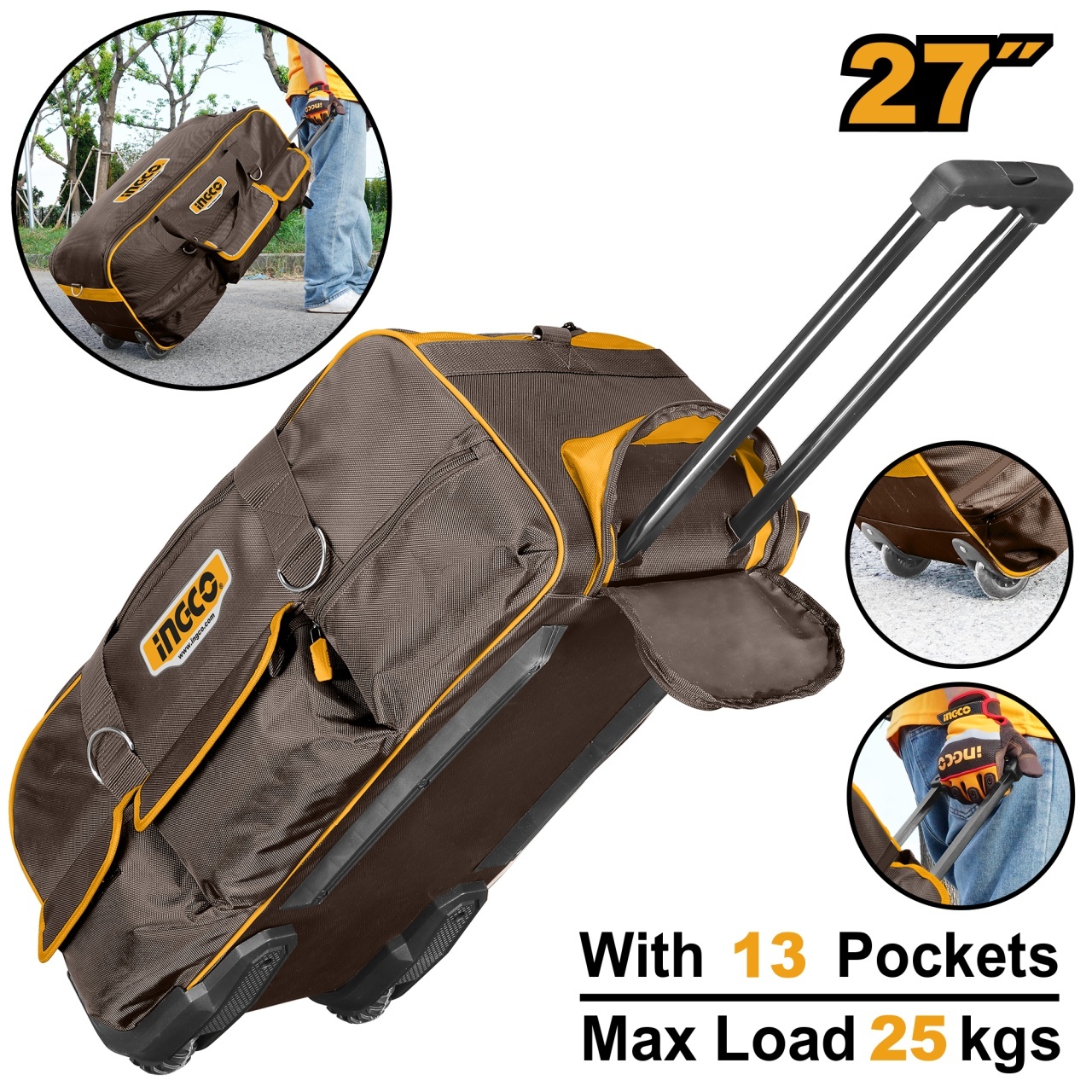 Geanta INGCO Tip Troler 25kg