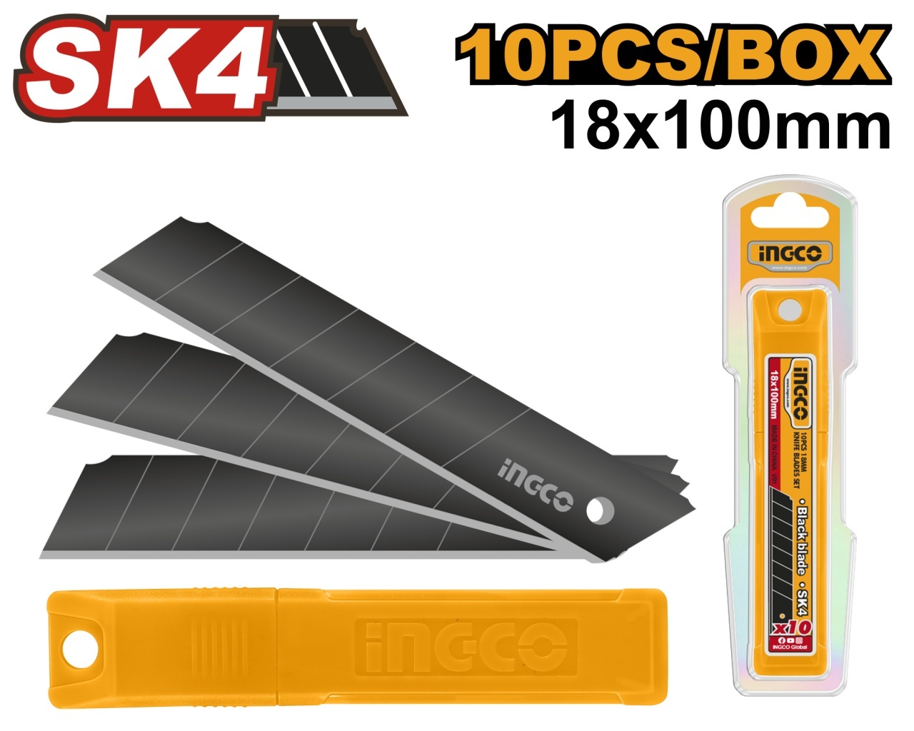 Rezerva Cutter Set 10buc 18x100mm Profesional