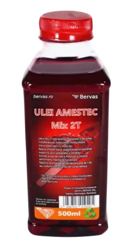 Ulei Amestec 2T Rosu 500ml 30buc/bax