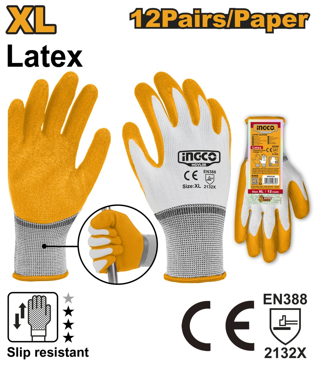 Manusi de Protectie Latex XL