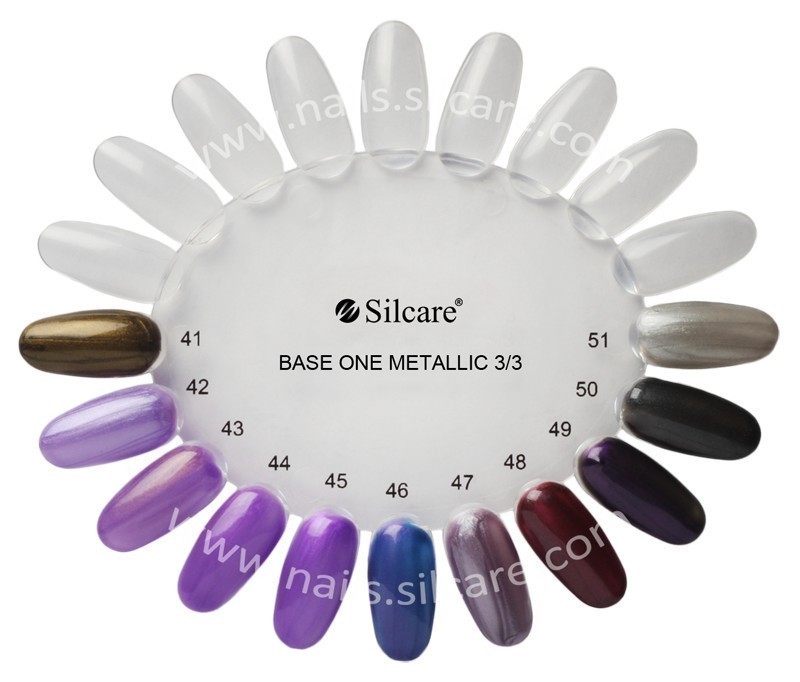 Gel UV Color Base One 5g Metalic Orchid Violet 43