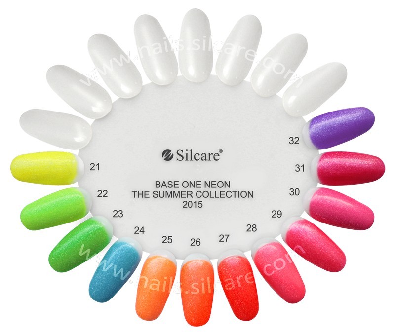 Gel UV Color Base One Silcare Neon Light Pink 03 - 1 | YEO