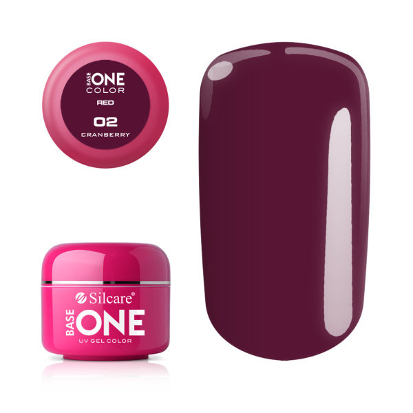 Imagine Gel Uv Color Base One Red Candy Cranberry