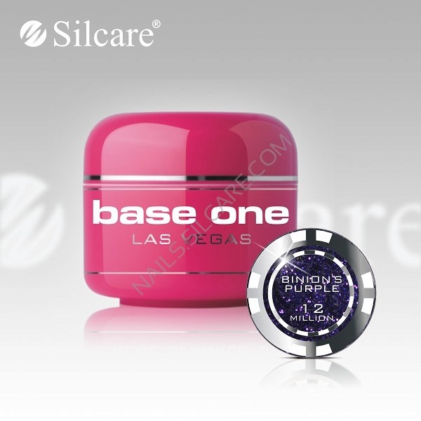 Gel uv Color Base One Silcare Las Vegas Binion\'sPurple 12 - 1 | YEO