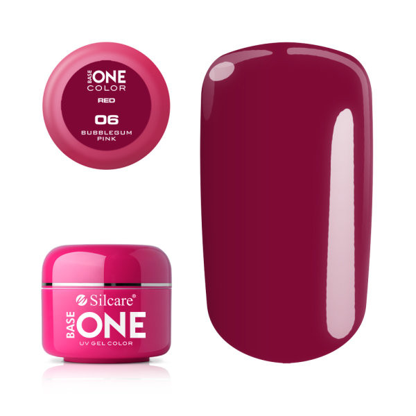 Imagine Gel Uv Color Base One Red Bubblegum Pink
