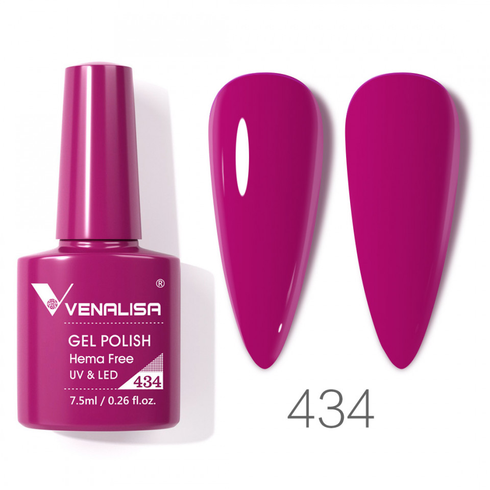 Oja Semipermanenta Venalisa Soak off Hema Free 7,5ml 434