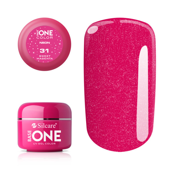 Gel UV Color Base One Silcare Sweet Magenta 31