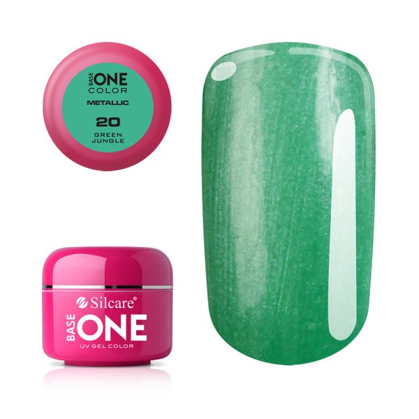 Gel UV Color Base One 5g Metalic Green Jungle 20