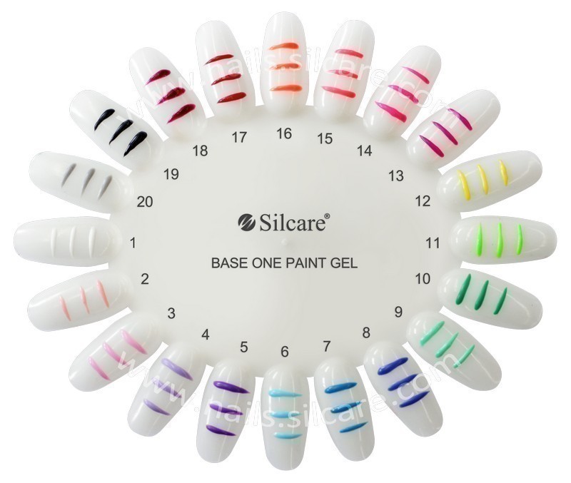 Gel UV Color Base One Silcare Paint Coral 15 - 1 | YEO