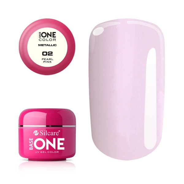 Imagine Gel Uv Color Base One Metalic Pearl Pink
