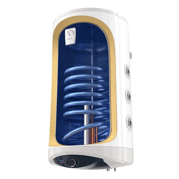 Boiler termoelectric cu serpentina Tesy GCV9S 1204720 C21 TSRCP, 2000 W, 120 litri, serpentina pe partea dreapta, Izolatie 32 mm, Tehnologie Insutech