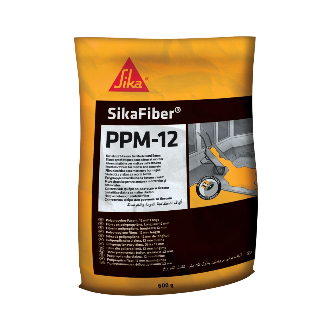 Fibre polipropilena Sika Fiber, pentru armare, 0.6 kg