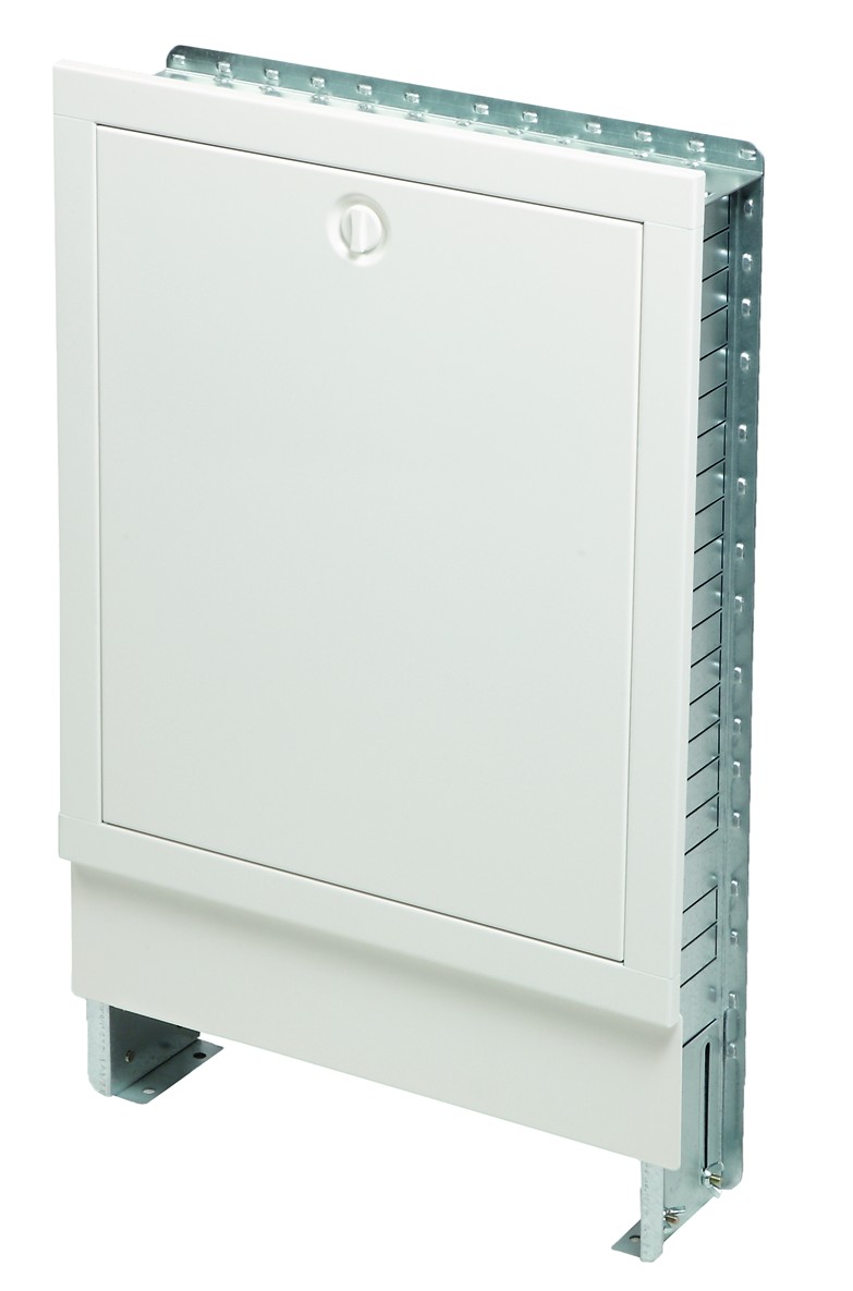 Cutie distribuitor TECEfloor SLQ VS-UP 575, otel galvanizat, montaj incastrat, 575 x 705 - 775 x 110 - 150 mm, 77351002