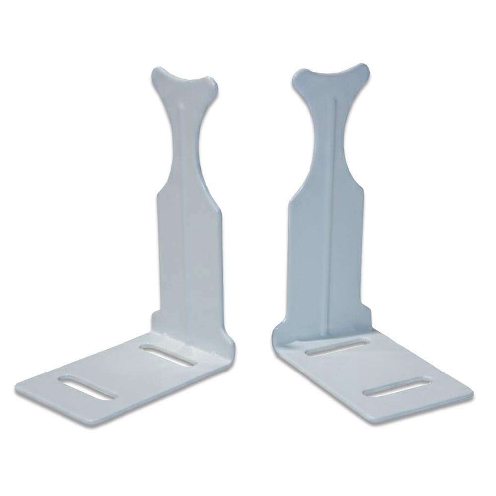 Set suporti pentru radiator din aluminiu 75/110 mm, pentru perete din rigips