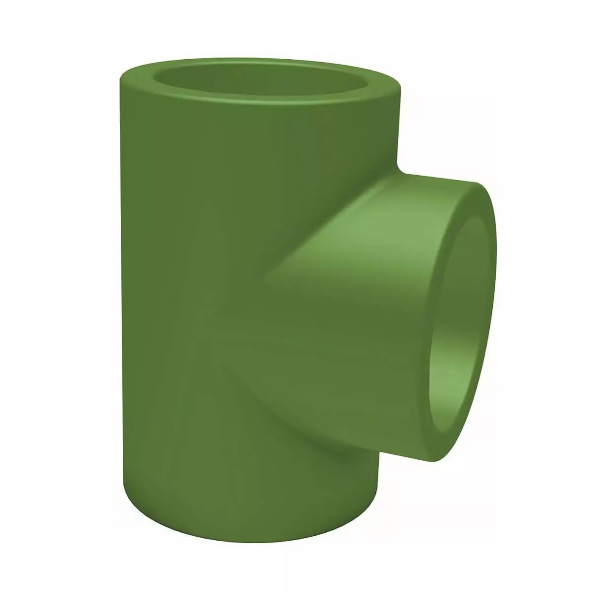 Teu PPR, Ø 25 mm, PN25, verde