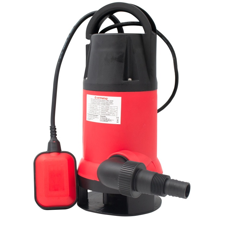 Pompa submersibila cu flotor 900W pentru ape murdare, Everpro BAR-CSP900