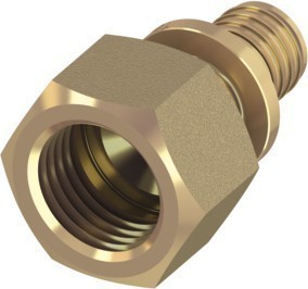 Racord cu filet interior TECEflex, alama standard, FT 25 x 1", 765009
