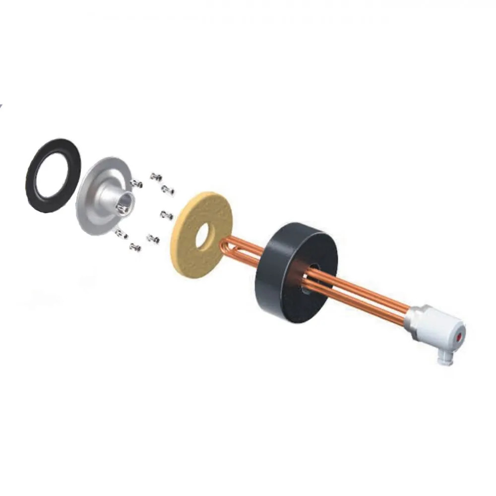 Rezistenta electrica Tesy 300564, 7.5 kW, fara capac cu flansa si priza