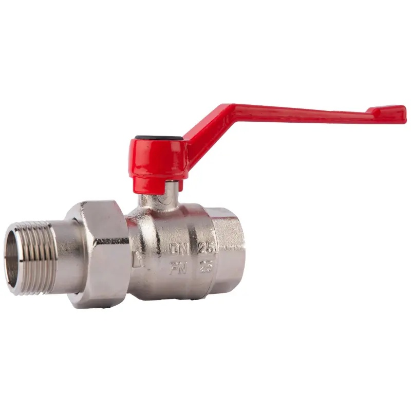 Robinet cu bila HERZ cu olandez, FI-FE Ø 1 1/2" nr. 1, PN25, actionare fluture