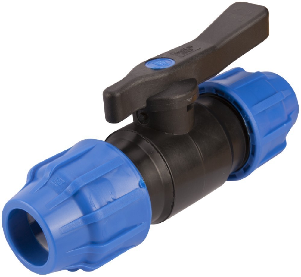 Robinet PEHD, Ø40 mm, PN16