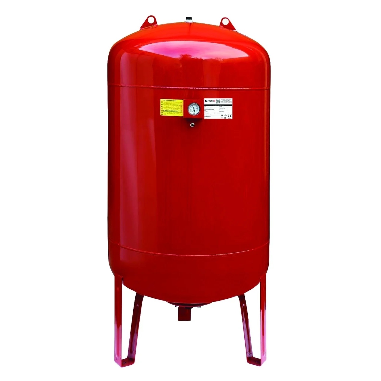 Vas expansiune 50 litri Termax cu manometru pentru instalatii de incalzire, Ø 371 mm, 3/4"