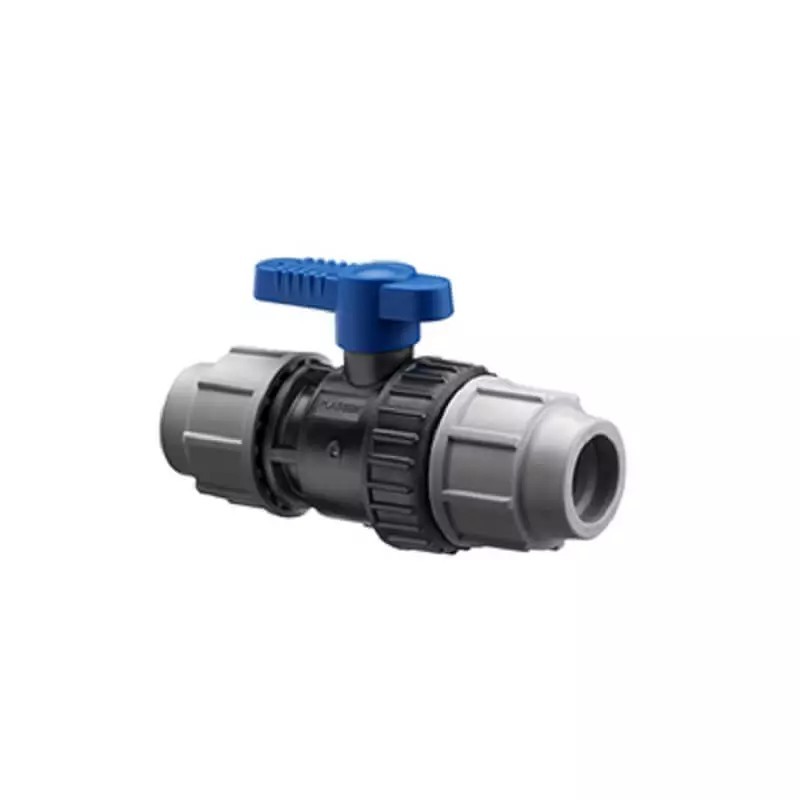 Robinet PEHD, Ø20 mm, PN16, Plasson