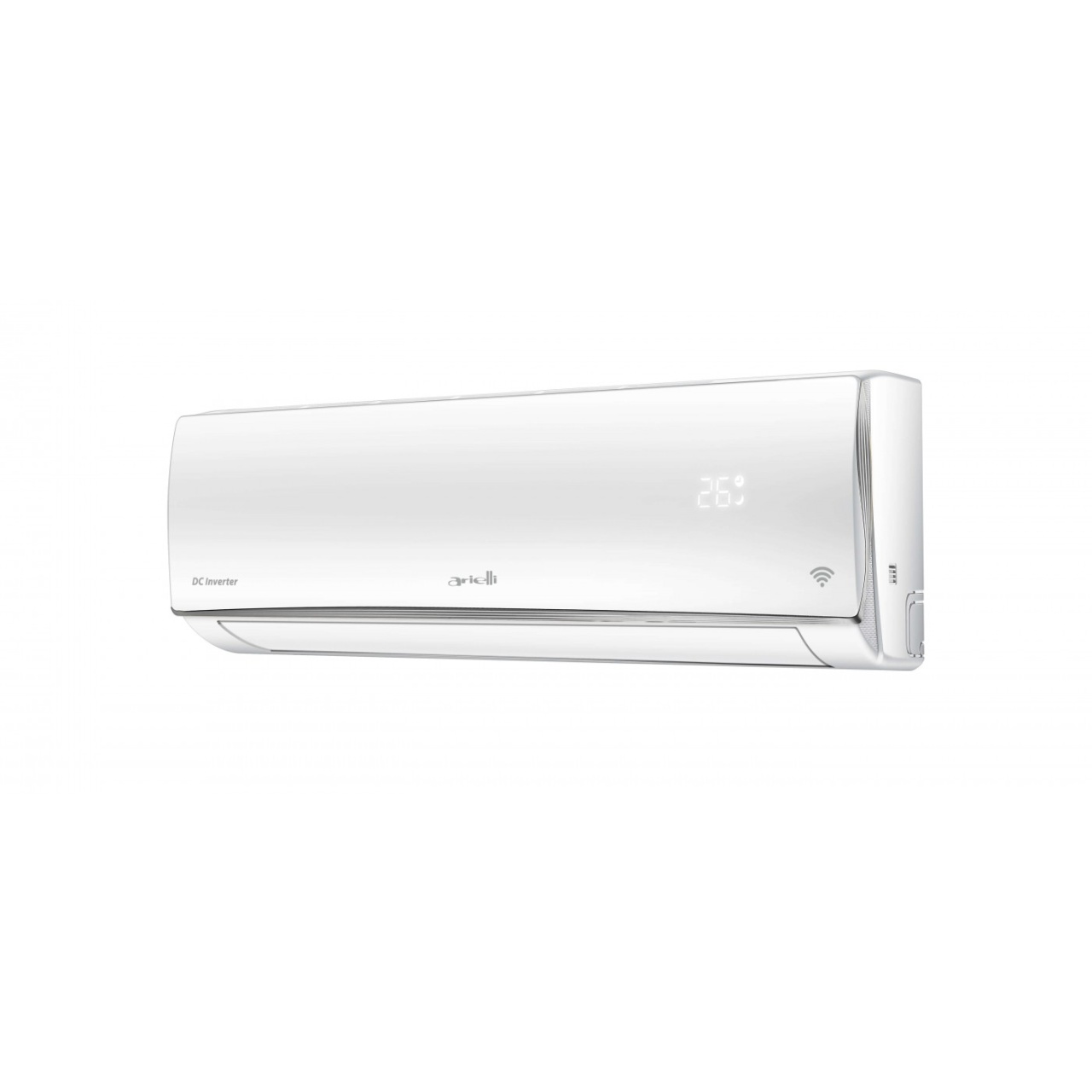Aer conditionat Arielli, Clasa A++, Capacitate 12.000 BTU, Inverter, WiFi, Auto-Restart, Autocuratare, Sleep, Turbo, ECO, Alb
