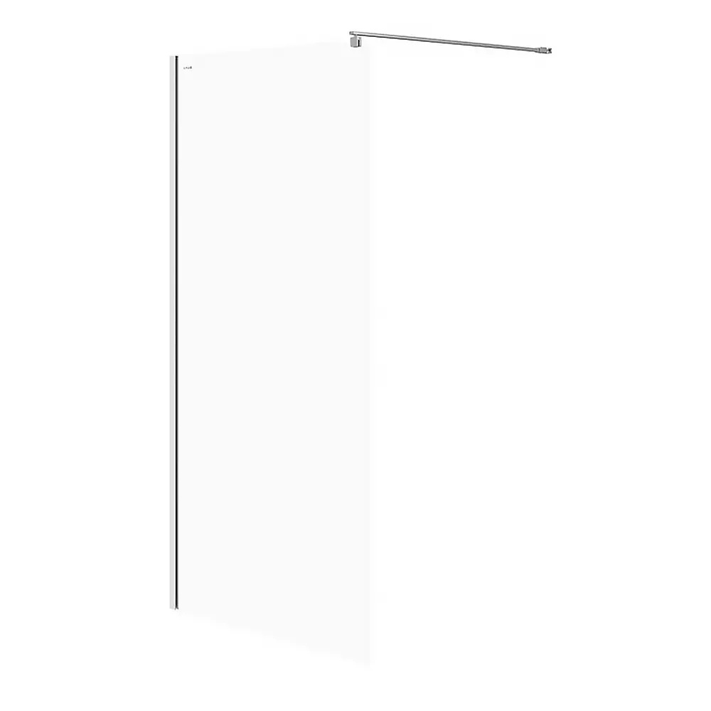 Cabina de dus, tip walk-in, crom, 100x200, Mille