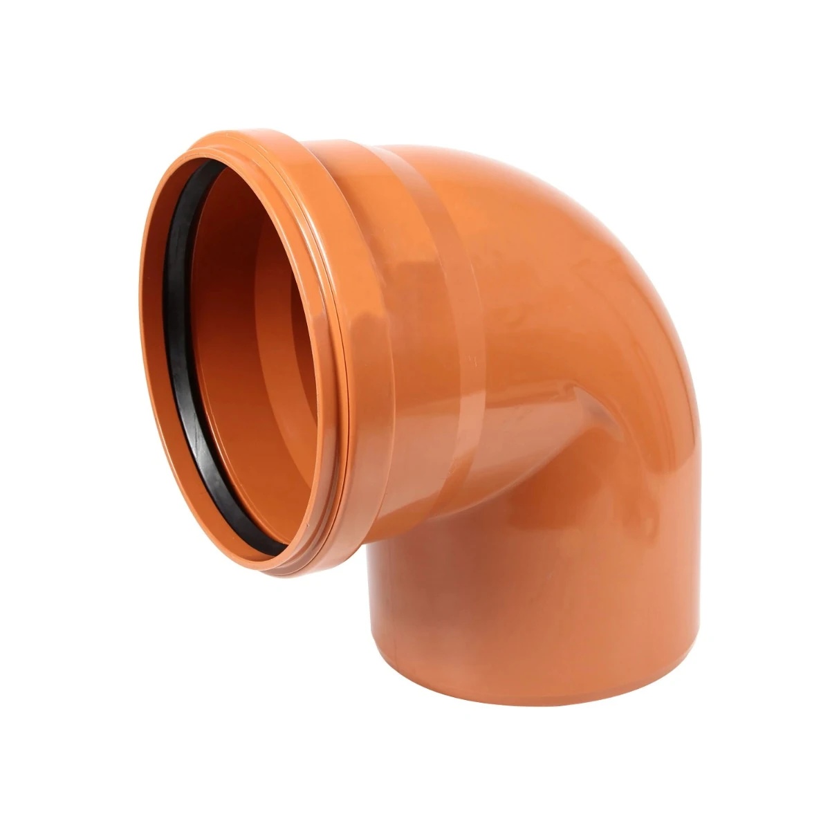 Cot PVC, cu inel, Ø 200 mm, unghi 87°