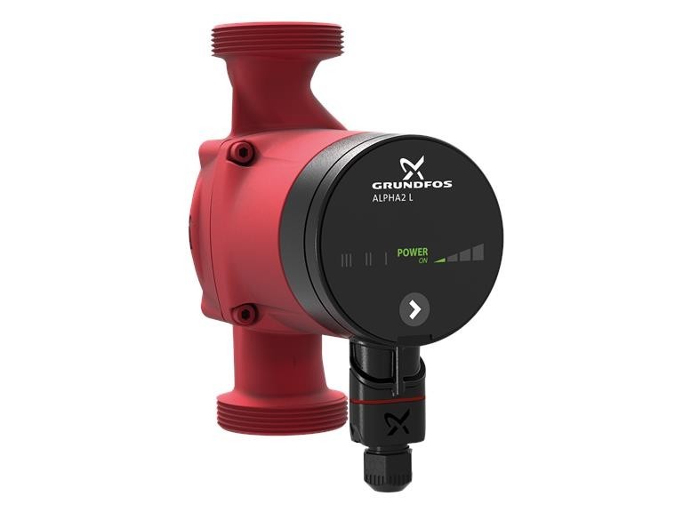Pompa de circulatie Grundfos Alpha2 L 25-40 180, H max. 4 m, Q max. 2.4 mc/h, PN 10, 230V